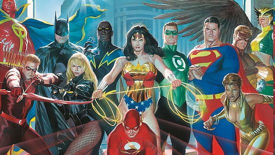 Alex Ross, DC Comics, HD wallpaper HD wallpaper