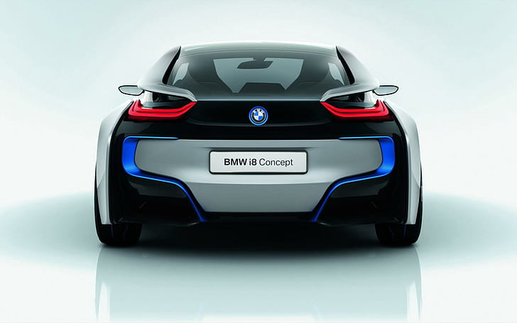 2012 BMW i8 Concept 7, black bwm i8 concept, concept, 2012, cars, HD wallpaper