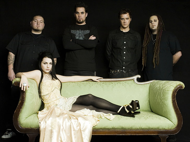 amy, babes, brunettes, evanescence, females, girls, gothic, hard, lee, musician, rock, sexy, singer, women, HD wallpaper