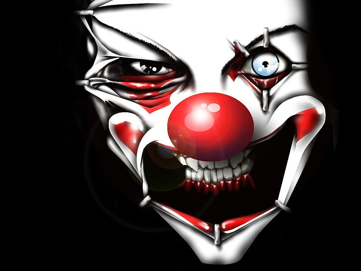 clowns, evil, HD wallpaper