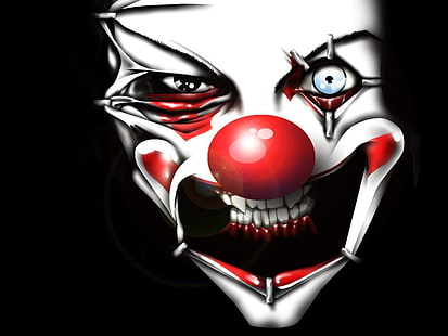 clowns, evil, HD wallpaper HD wallpaper