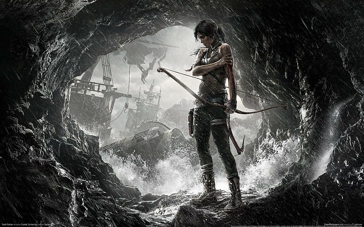 Tomb Raider duvar kağıdı, mezar raider 2013, HD masaüstü duvar kağıdı