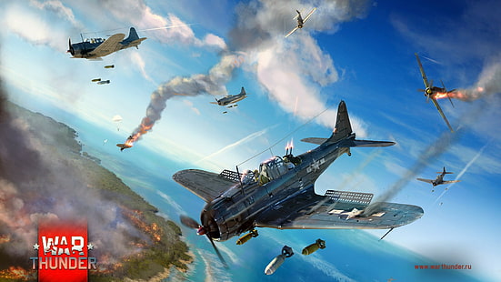 War Thunder, airplane, Gaijin Entertainment, video games, HD wallpaper HD wallpaper