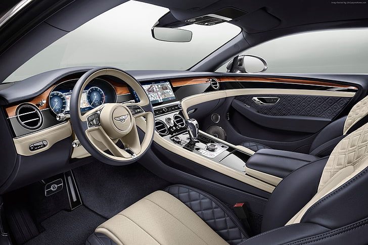 Voitures 2019, Bentley Continental GT, Fond d'écran HD