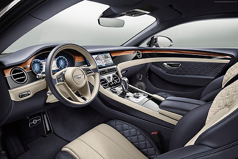 2019 Otomobil, Bentley Continental GT, HD masaüstü duvar kağıdı HD wallpaper