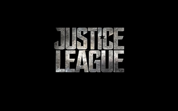 Movie, Justice League (2017), Black, Comics, Justice League, Logo, Superhero, HD wallpaper