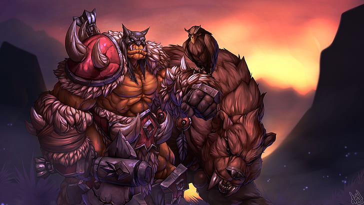 Warcraft, World Of Warcraft, Rexxar (World Of Warcraft), HD wallpaper
