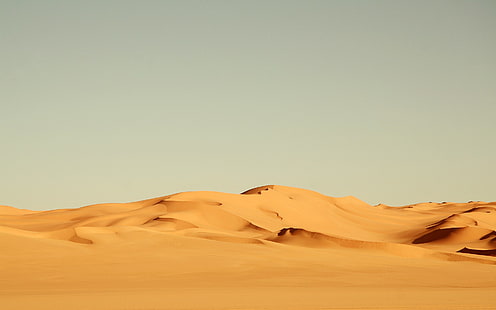 gurun pasir, fotografi pemandangan makanan penutup, gurun, bukit pasir, alam, lanskap, minimalis, pasir, Wallpaper HD HD wallpaper