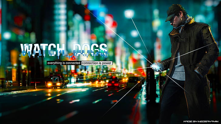 Gra wideo, Watch Dogs, Aiden Pearce, Tapety HD