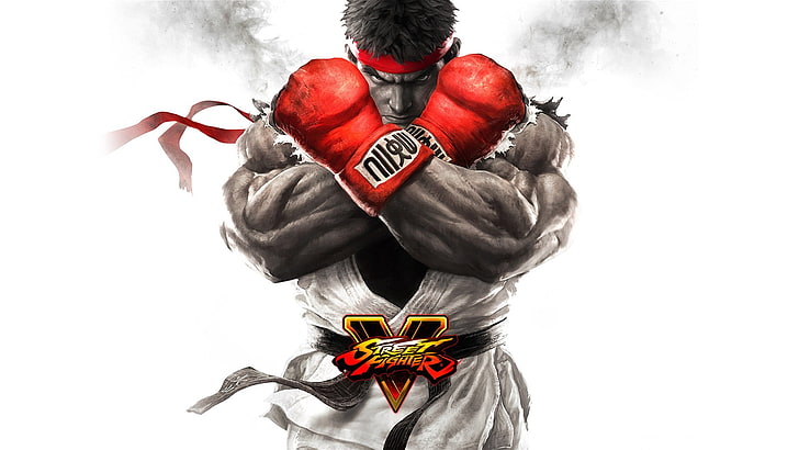 Ilustração de Street Fighter Ryu, Ryu (Street Fighter), Street Fighter, HD papel de parede