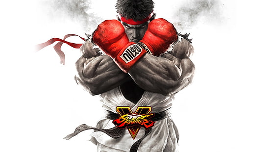 Street Fighter Рю иллюстрации, Рю (Street Fighter), Уличный боец, HD обои HD wallpaper