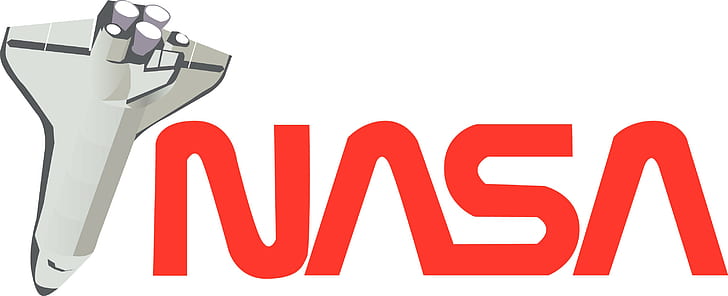 NASA, spazio, logo, Sfondo HD