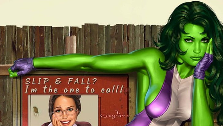 Comics, She-Hulk, HD wallpaper