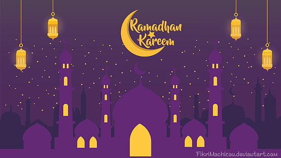 Religious, Islam, Mosque, Ramadan, HD wallpaper HD wallpaper