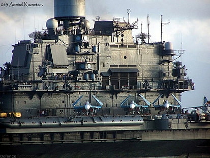 rosyjski lotniskowiec Admirał Kuzniecow, Tapety HD HD wallpaper