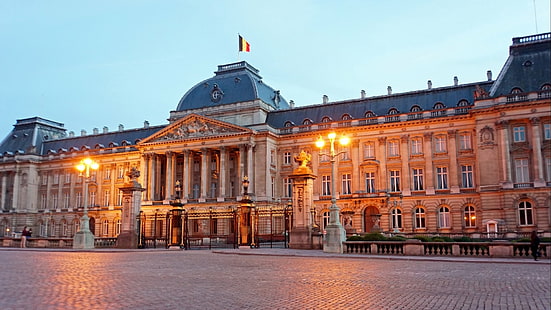 Palats, kungliga slottet i Bryssel, HD tapet HD wallpaper