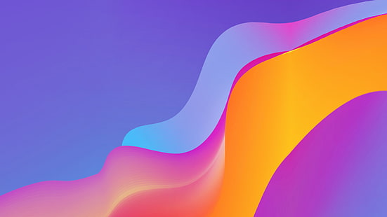 Färgglada vågor, färgglada vågor, HD tapet HD wallpaper