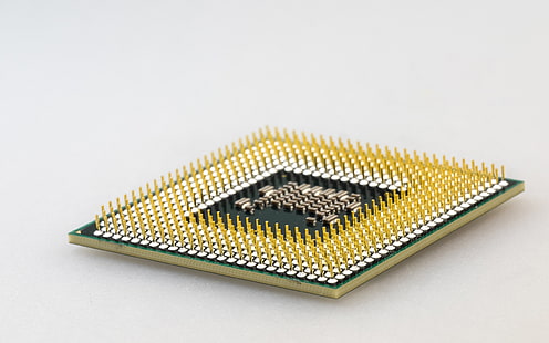 CPU-Prozessor Makro-Marke HD Wallpaper, HD-Hintergrundbild HD wallpaper
