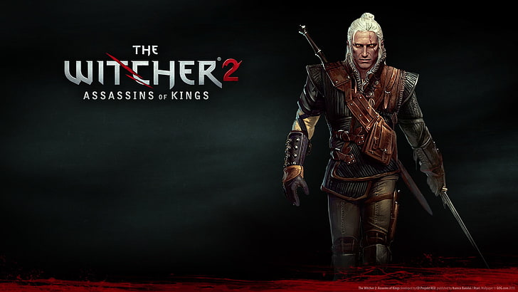The Witcher 2 Assassins of Kings, Geralt von Rivia, Der Hexer, HD-Hintergrundbild