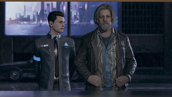 Detroit: Become Human, Connor (Detroit: Become Human), gry wideo, PlayStation 4, Quantic Dream, Tapety HD HD wallpaper