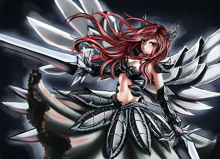 Anime, Fairy Tail, Erza Scarlet, HD wallpaper