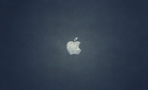 Blauer Apfel, Computer, Mac, Blau, Apfel, HD-Hintergrundbild HD wallpaper