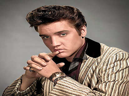 Sångare, Elvis Presley, musik, Rock & Roll, The King, HD tapet HD wallpaper