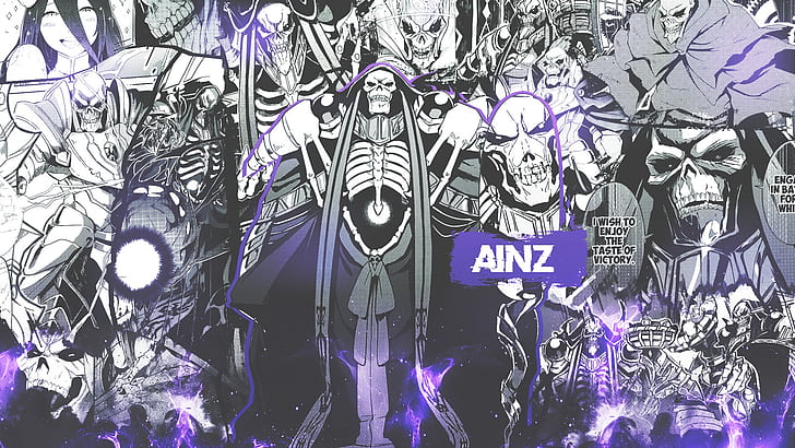 Anime, Overlord, Ainz Ooal Kleid, HD-Hintergrundbild