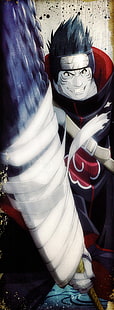 Kisame من ورق الحائط الرقمي Akatsuki ، Naruto Shippuuden ، Hoshigaki Kisame، خلفية HD HD wallpaper