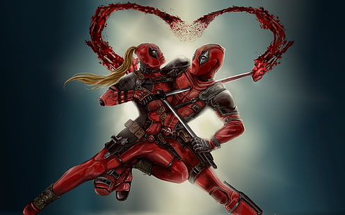 Deadpool Couple 4K คู่รัก Deadpool, วอลล์เปเปอร์ HD HD wallpaper