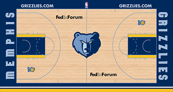 Basket, Memphis Grizzlies, NBA, HD tapet HD wallpaper