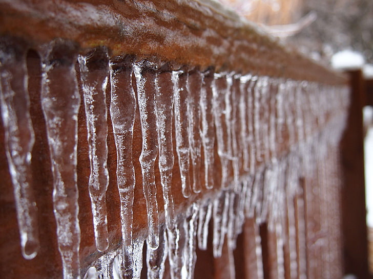 ice, icicle, HD wallpaper