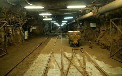 Gruva, Underjordisk, Polen, gruva, underjordisk, Polen, HD tapet HD wallpaper