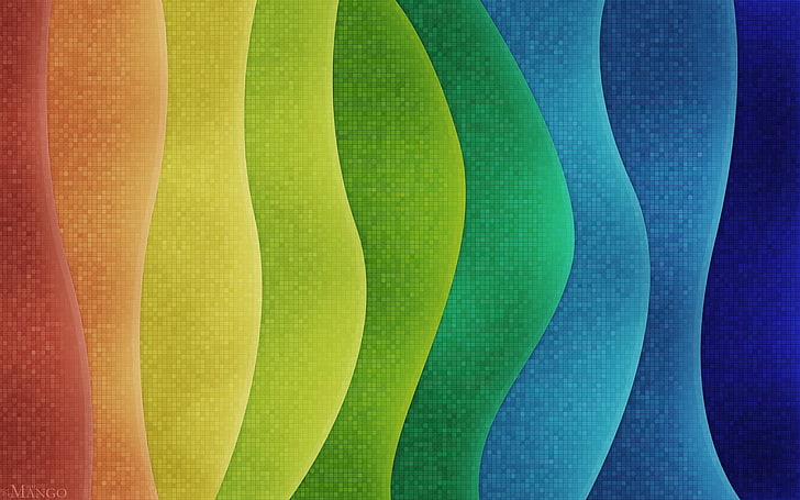 Ilustración abstracta multicolor, abstracto, Fondo de pantalla HD