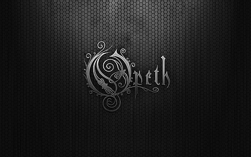 Opeth, знак, буквы, фон, шрифт, HD обои HD wallpaper