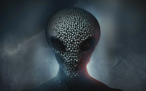 xcom 2, firaxis games backgrounds, alien, skulls, Download 3840x2400 xcom 2, HD wallpaper HD wallpaper