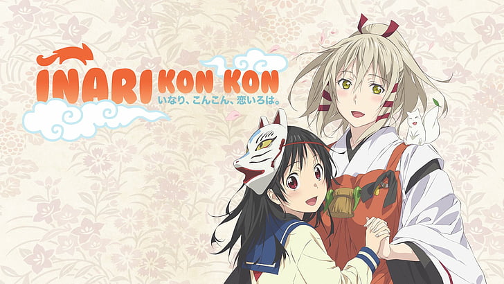 Anime, Inari Kon Kon, Inari Fushimi, Uka-no-Mitama-no-Kami, Wallpaper HD