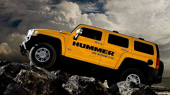 coche, Hummer, Hummer H3, Fondo de pantalla HD HD wallpaper