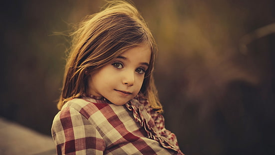 Kinder, kleines Mädchen, HD-Hintergrundbild HD wallpaper