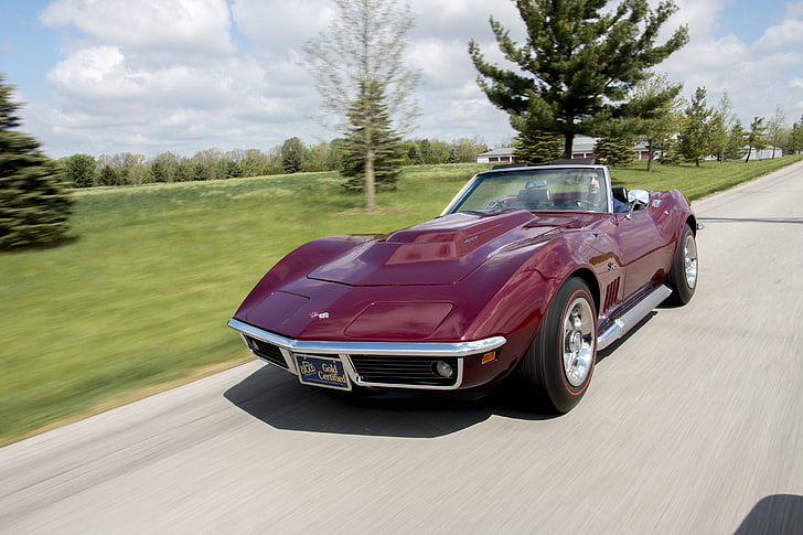 (c3), 1969, cars, chevrolet, classic, convertible, corvette, l88, stingray, HD wallpaper