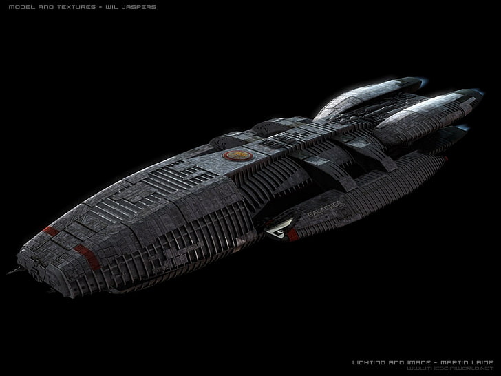 Battlestar Galactica, pesawat ruang angkasa, Wallpaper HD