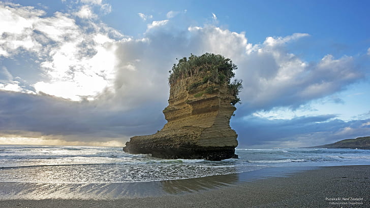 بوناكايكي ، نيوزيلندا ، أوقيانوسيا، خلفية HD