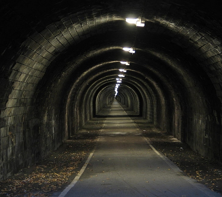 tunnel, HD wallpaper