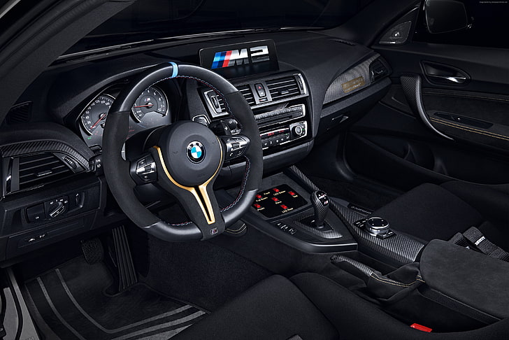 спортен автомобил, BMW M2 Coupé MotoGP, автомобил за безопасност, HD тапет