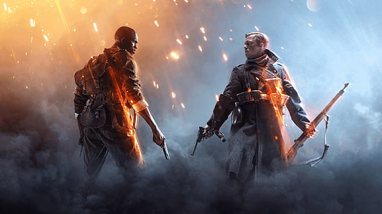 Screenshot do jogo Battlefield, Battlefield 1, dados, EA DICE, jogos para PC, Primeira Guerra Mundial, HD papel de parede HD wallpaper
