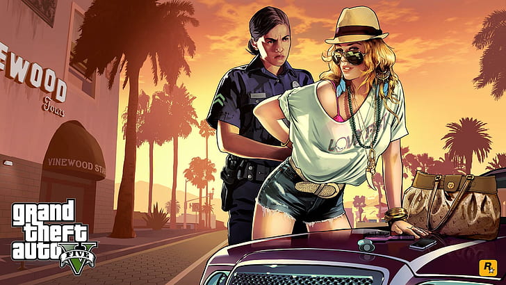Gr Theft Auto 5, grand theft auto 5 poster, video games, grand theft auto 5, 2013, rockstar, gta v, games, HD wallpaper