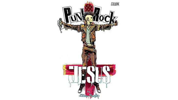 Komiksy, Punk Rock Jesus, Tapety HD
