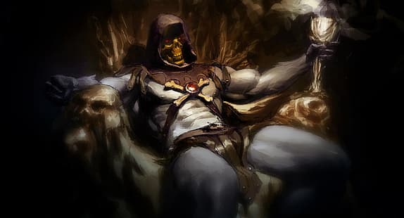Skeletor, Masters of the Universe, He-Man and the Masters of the Universe, HD tapet HD wallpaper