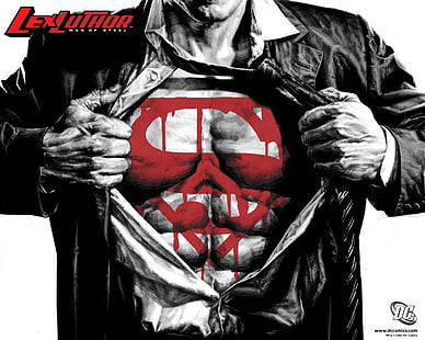 Lex Luthor illüstrasyon, çizgi roman, Lex, Süpermen, Luthor, HD masaüstü duvar kağıdı HD wallpaper