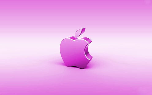 Appleロゴ、コンピューター、レンダリング、Apple、mac、エンブレム、ガジェット、 HDデスクトップの壁紙 HD wallpaper